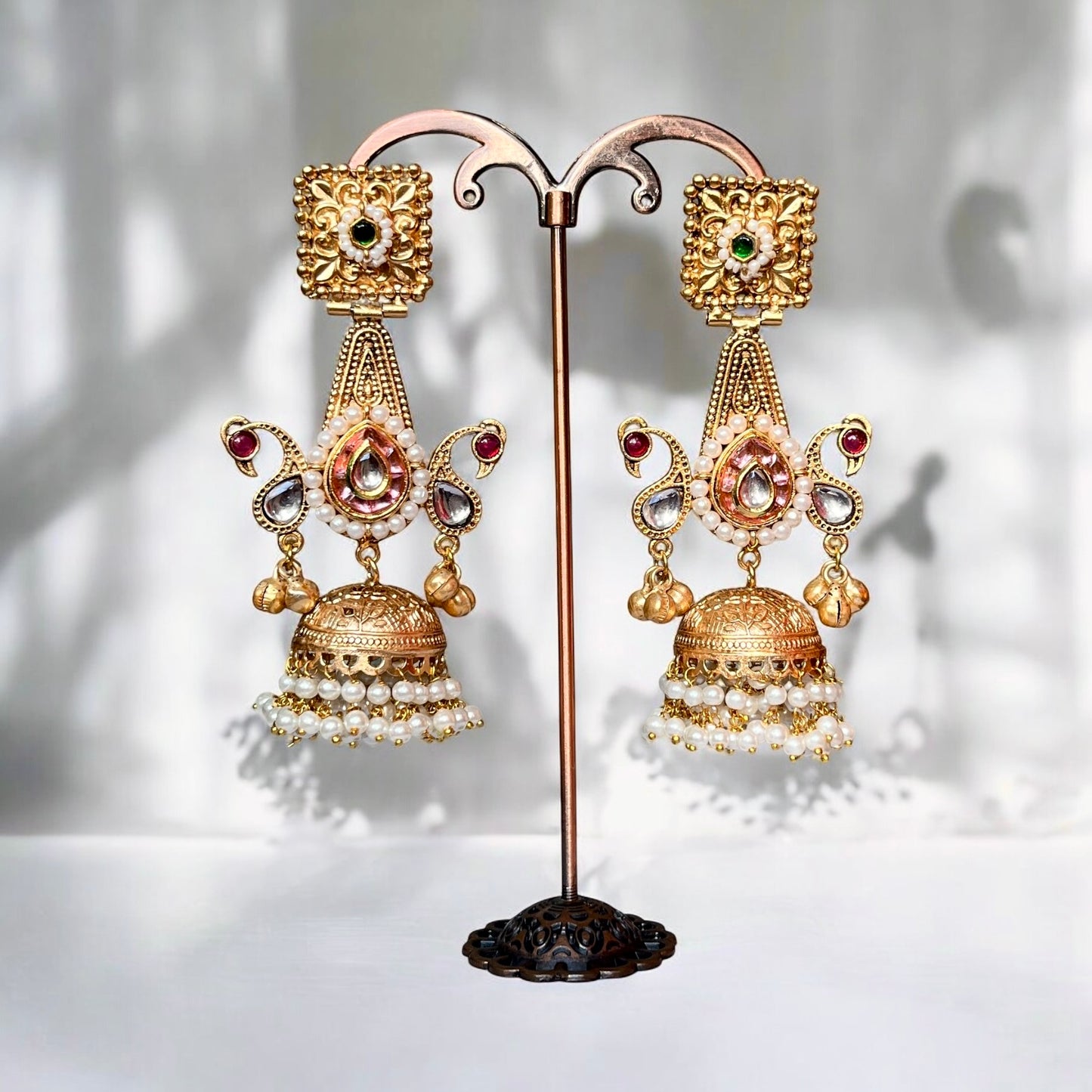 Gayatri Fusion Jhumkas