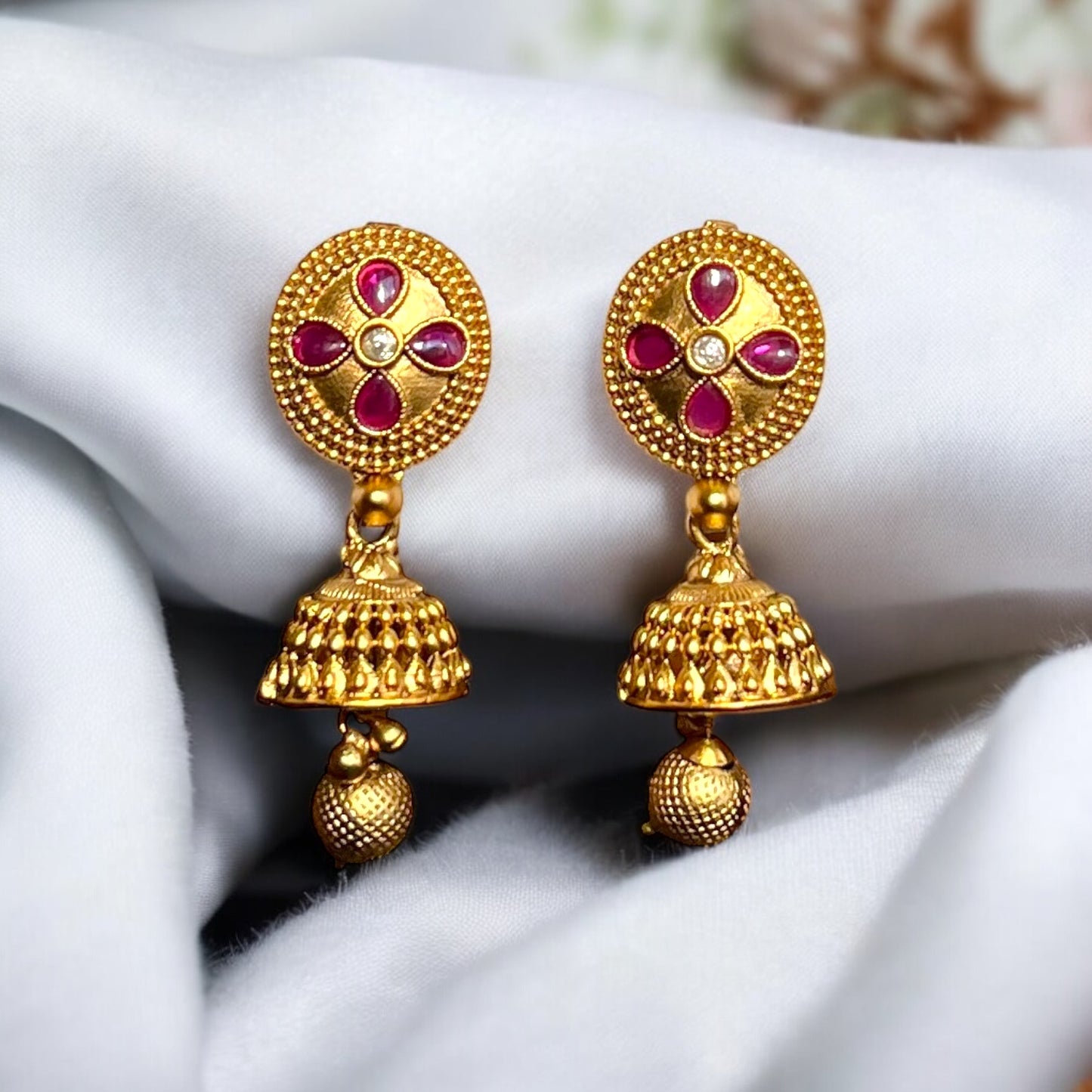 Rashmika Rajwadi Gold Plated Jewellery Set