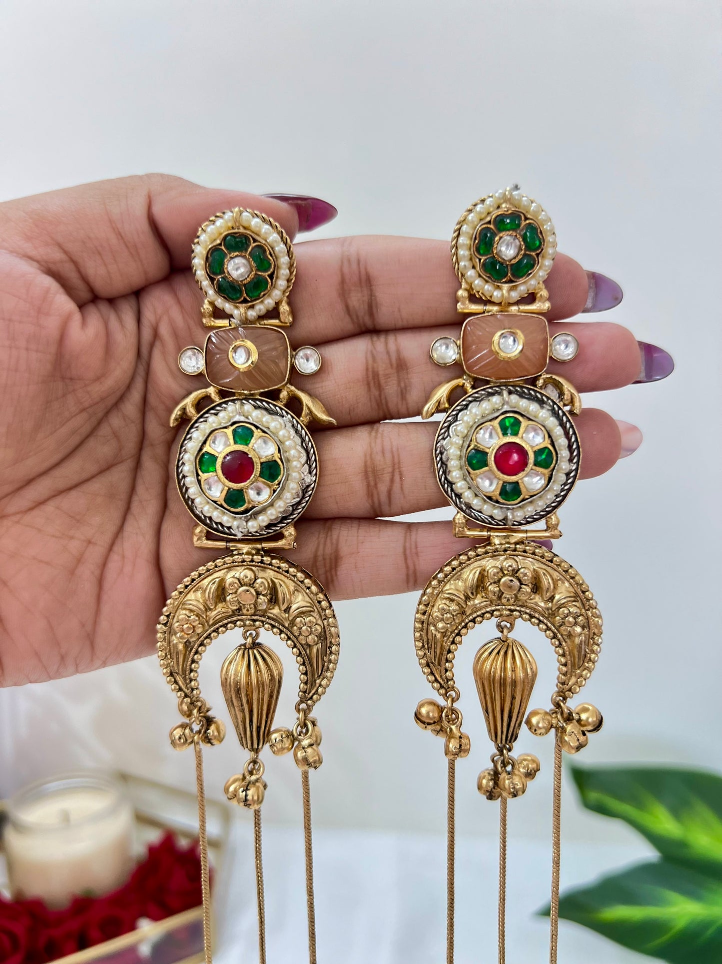 Mehreen Kashmiri Dejhoor Earrings
