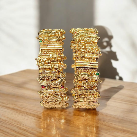 Devi Gold Plated Bangles