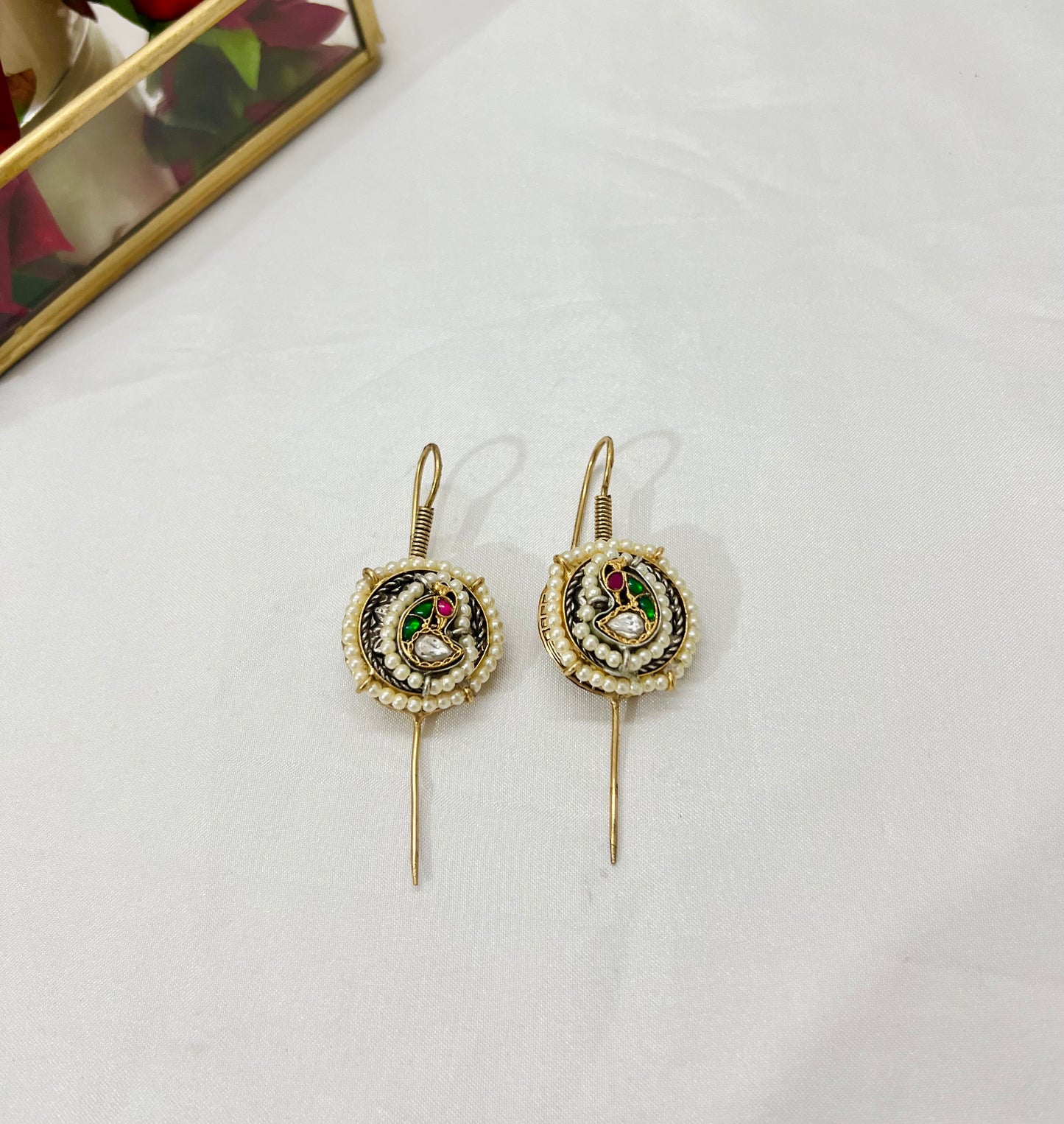 Mahi Needle Earrings