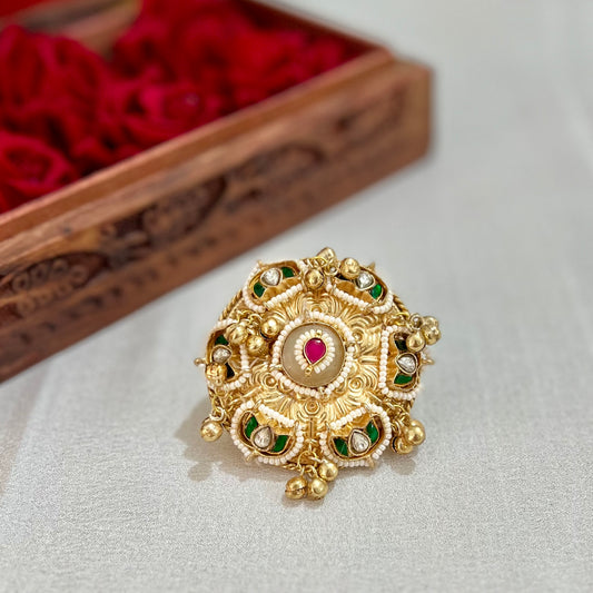 Aamara Fusion Grungroo Finger Ring