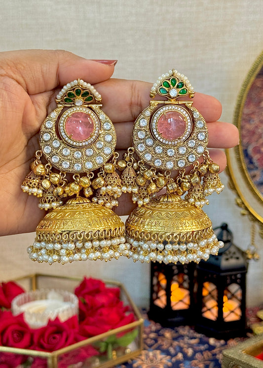 Inaaya Gold Plated Jhumki