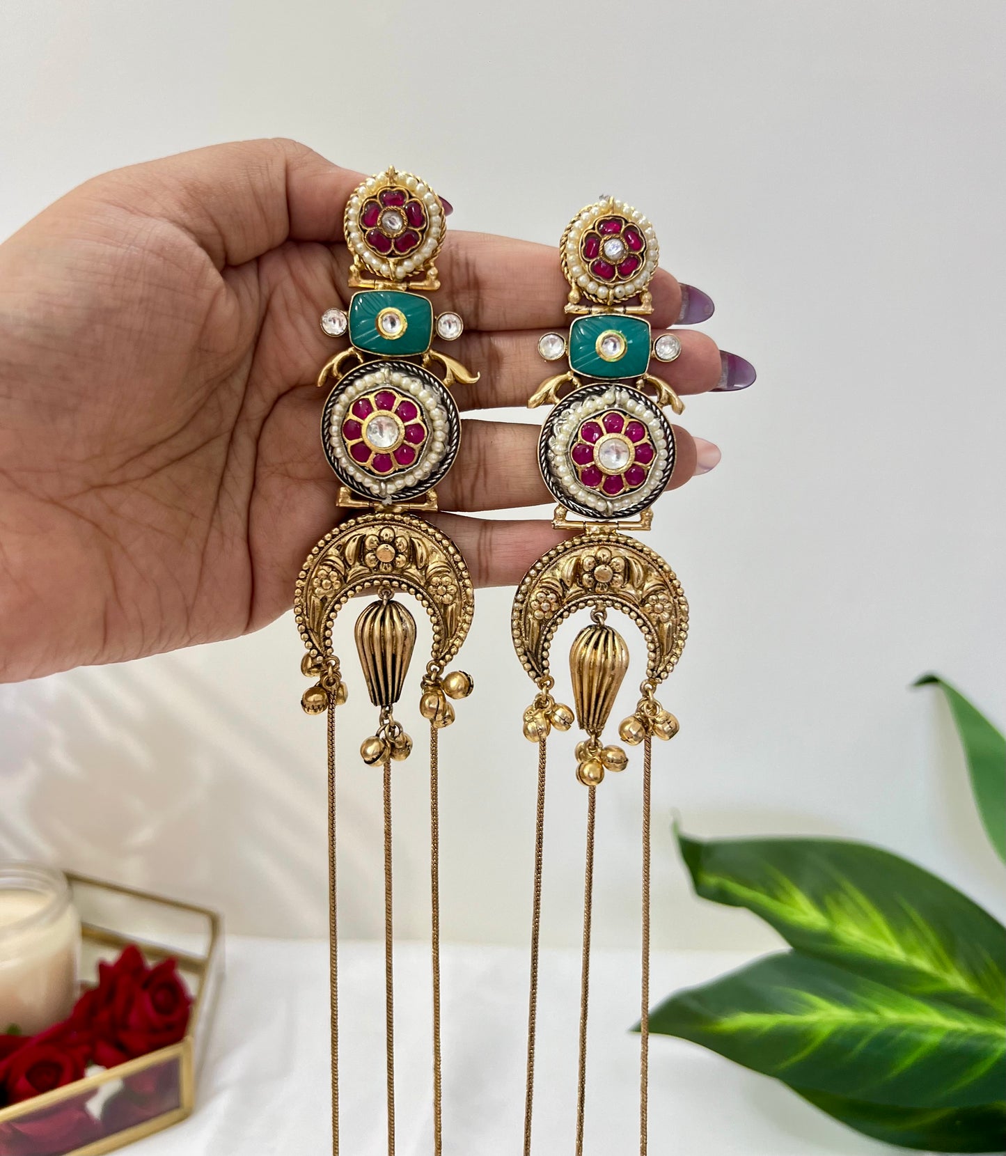 Mehreen Kashmiri Dejhoor Earrings