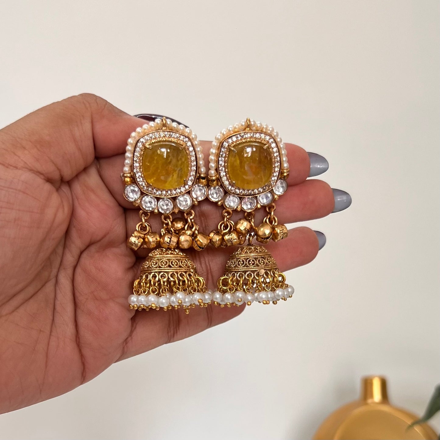 Ankita Gold Plated Jhumki