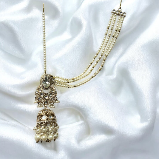 Saiba 3.0 Jhumkis with Kaanchain