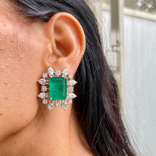 Shanaya American Diamond Choker Set