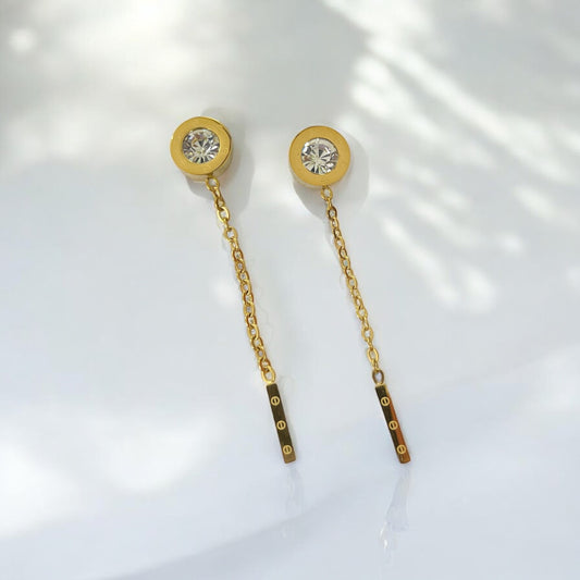 Lara minimal Gold plated Earrings