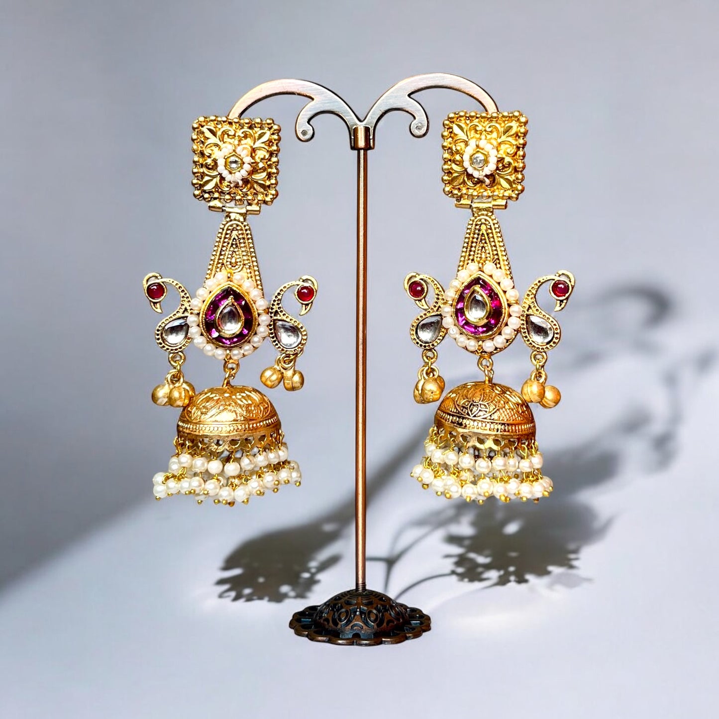 Gayatri Fusion Jhumkas