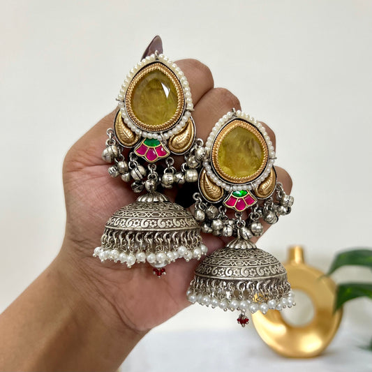 Kalyani Fusion Jhumkas