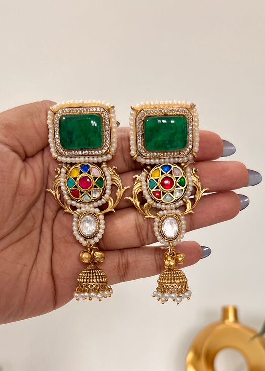 Nandini Gold Plated Jhumki