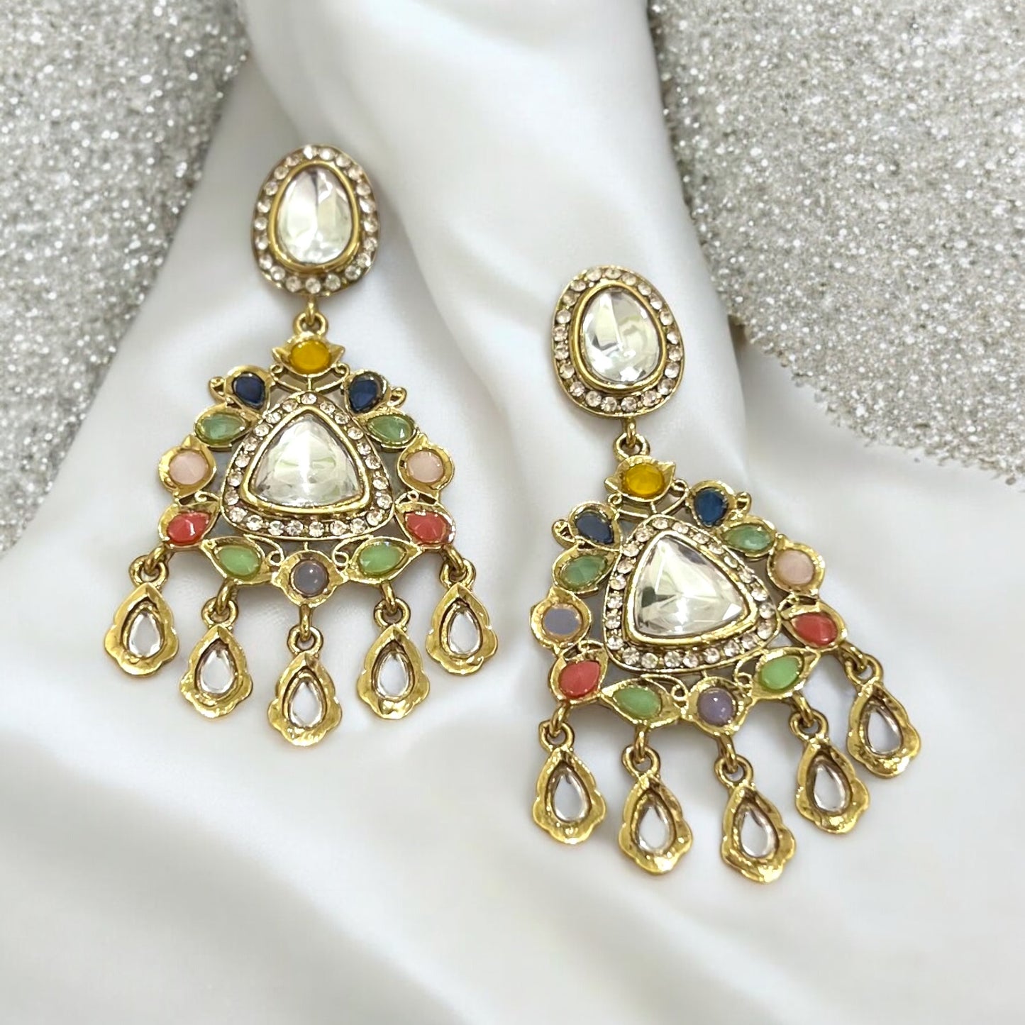 Aarya Kundan Earrings