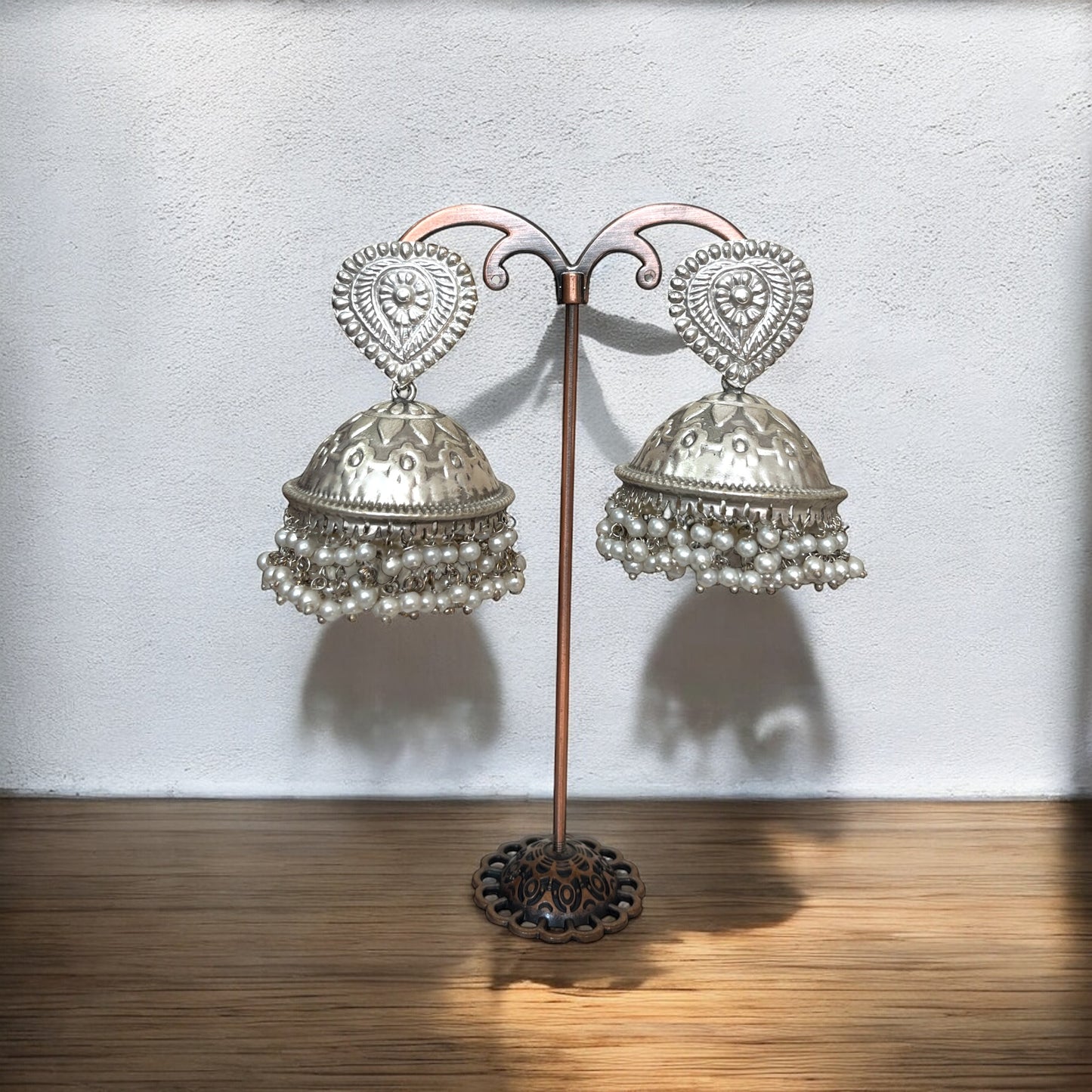 Tanvi Silver Look Alike Jhumka