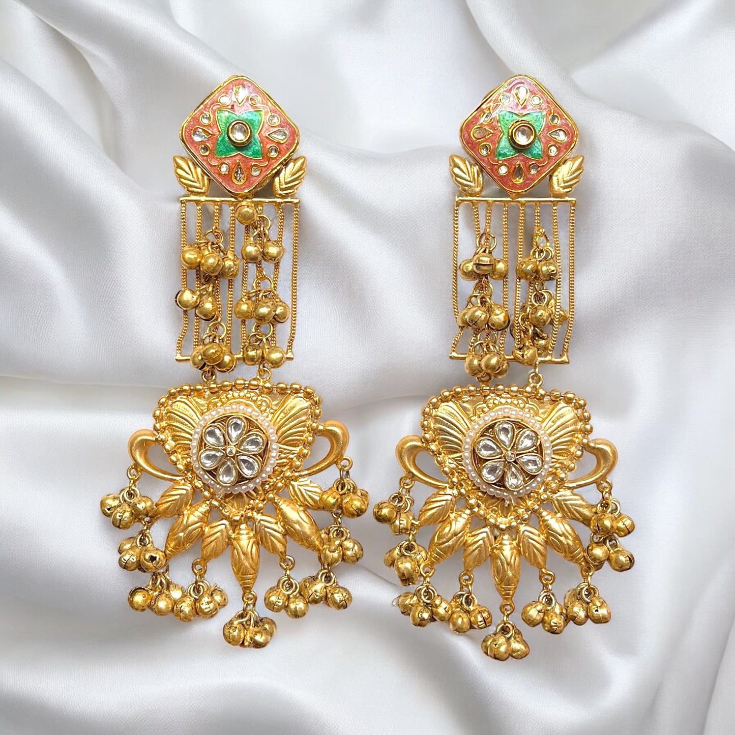 Ragini Fusion Ghungroo Earrings