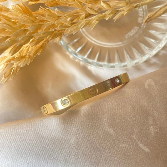 Love cuff vogish 18k gold plated Bracelet
