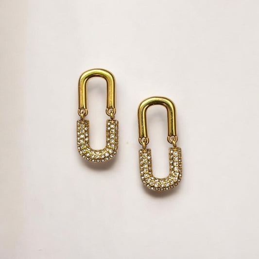 Starry Night Gold plated Earrings