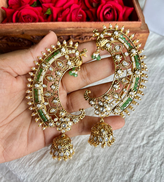 Samantha Gold Plated Kanphool Earrings