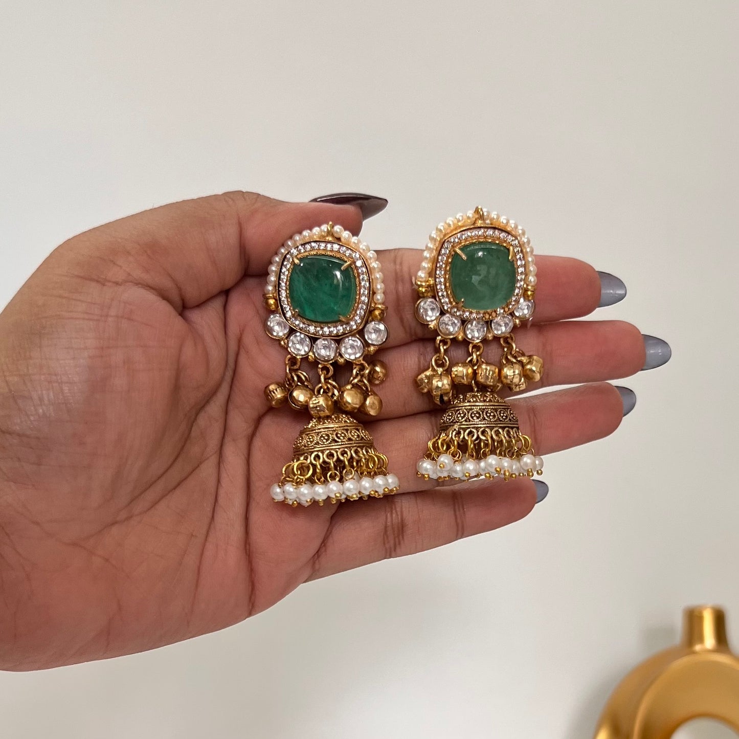 Ankita Gold Plated Jhumki