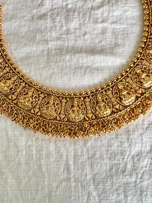 Narayani Gold Plated Jewellery set
