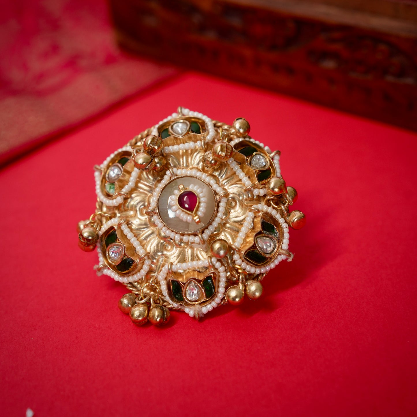 Aamara Fusion Grungroo Finger Ring