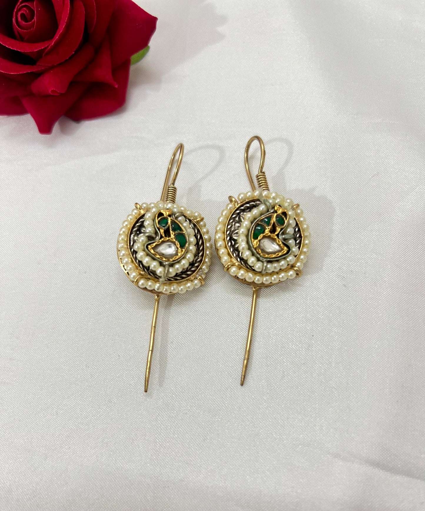 Mahi Needle Earrings