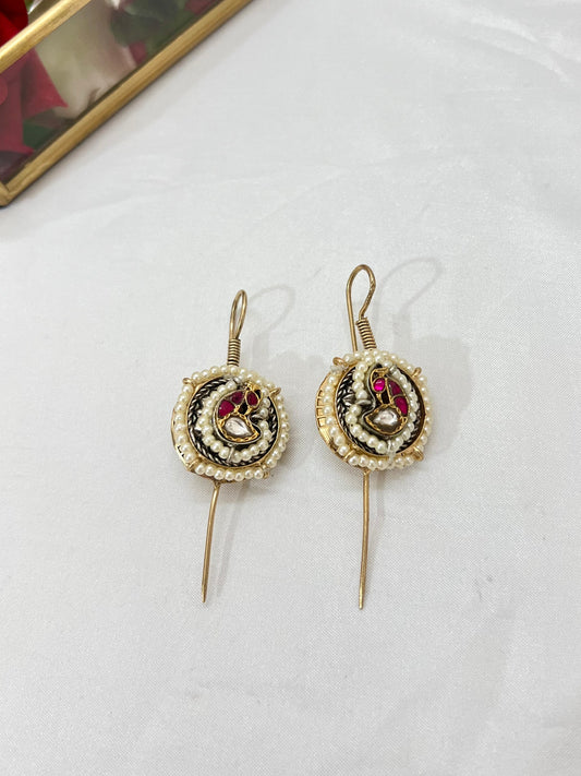 Mahi Needle Earrings