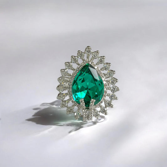 Ira Silver Plated Finger Ring