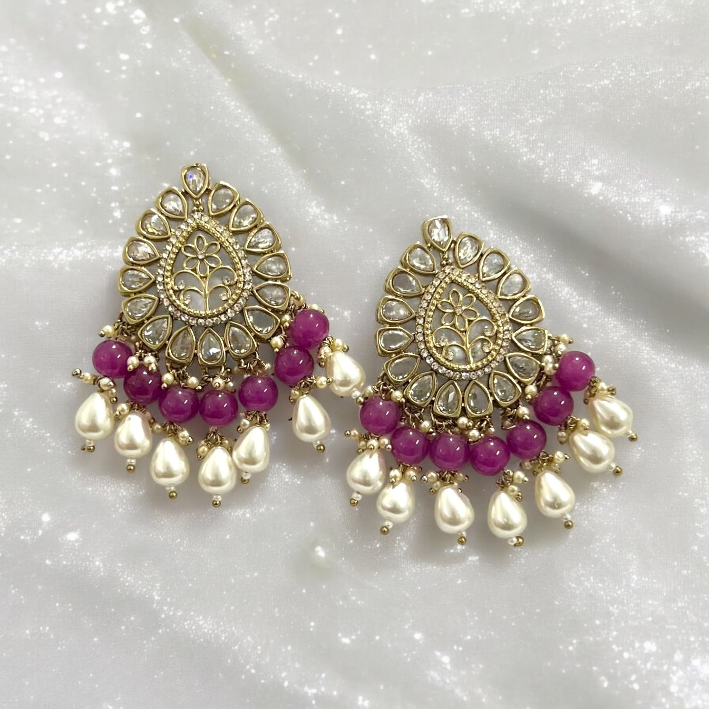 Mili Kundan Earrings