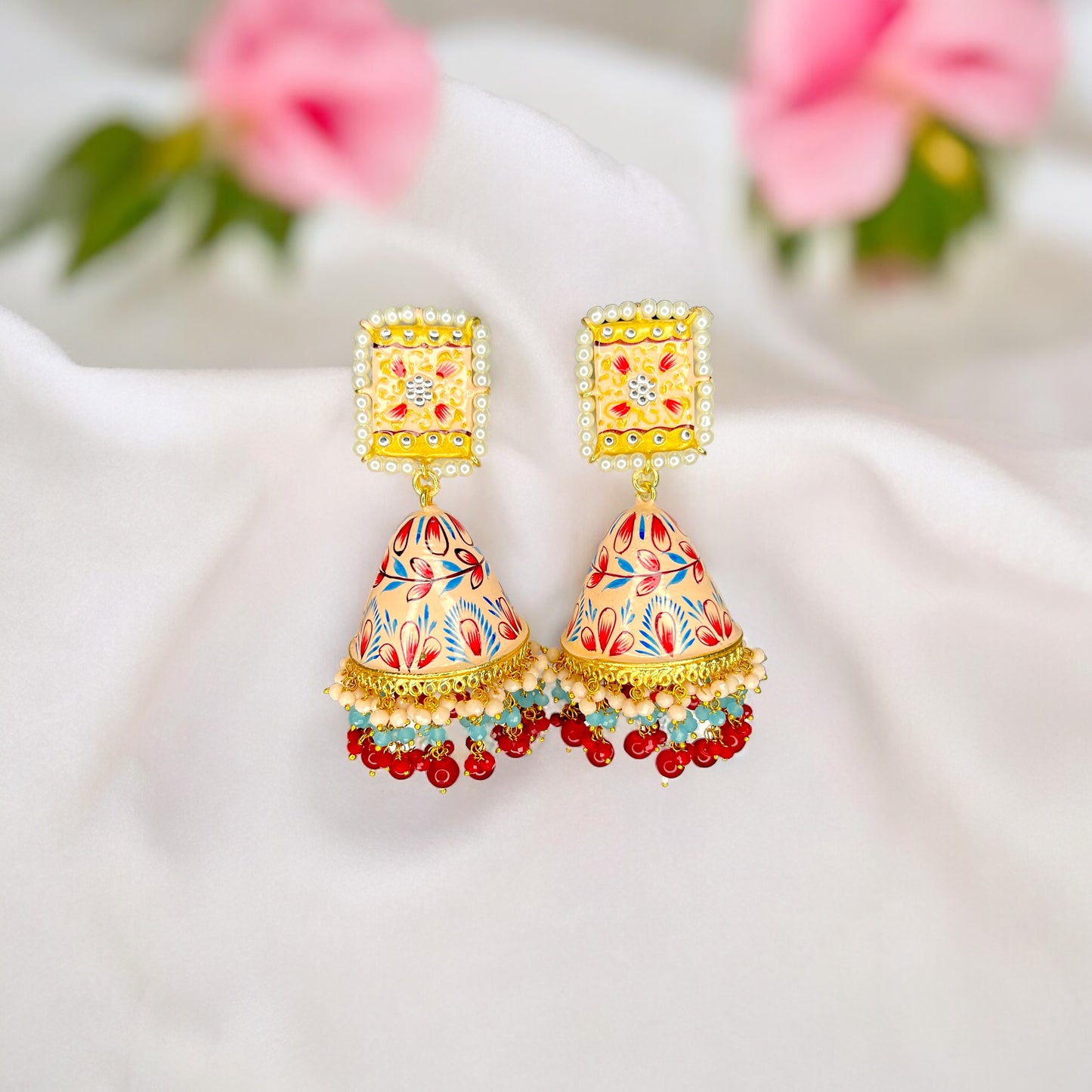RAIMA MEENAKARI JHUMKA