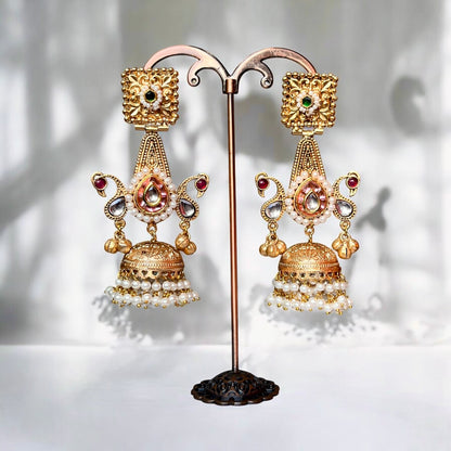 Gayatri Fusion Jhumkas
