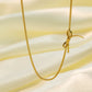 Aamara Bow Gold plated Necklace