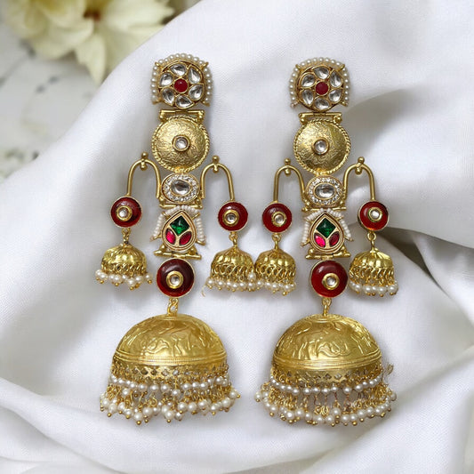 Shanaya Fusion Jhumkis