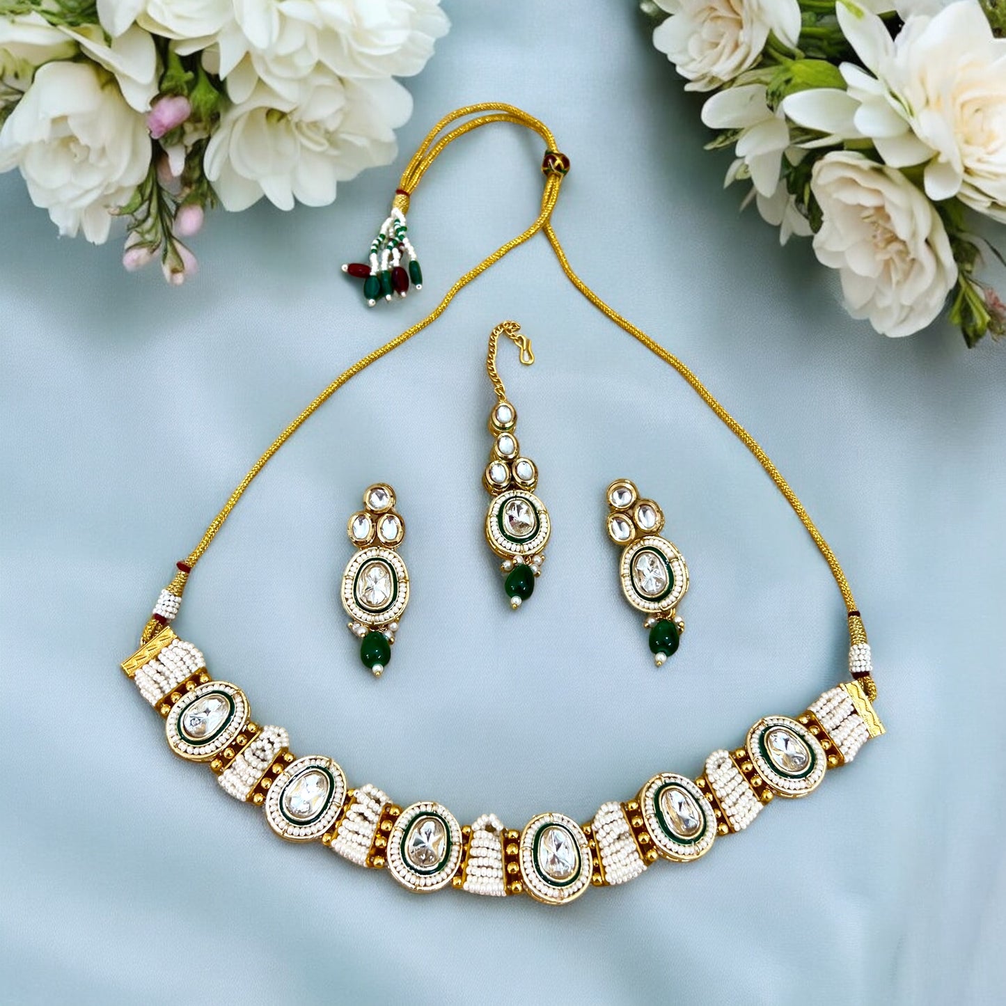 Ivory Sia  Kundan Jewellery Sets