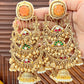 Mohini Gold Plated Fusion Jhumkas