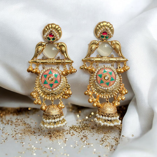 Roshni Fusion Jhumkas