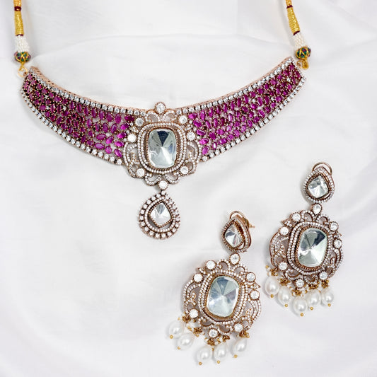Aishwariya Polki Jewellery set