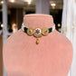 Sandhya Rajwadi Gold Plated Jewellery Set