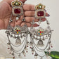 Jannat dual tone fusion dejhoor Earrings