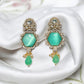 Archana Antique Gold Plated American Diamond Jewellery Set