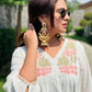 Devika Fusion Ghungroo Jhumkas