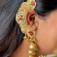 Ipsha fusion Gold plated Kanpasha earrings