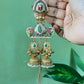 Saiba Gold Plated Dejhoor Jhumkas