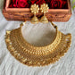Maharani Gold Plated Choker Jewellery set with Maangtikka