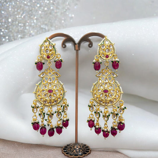 Vani Kundan Earrings