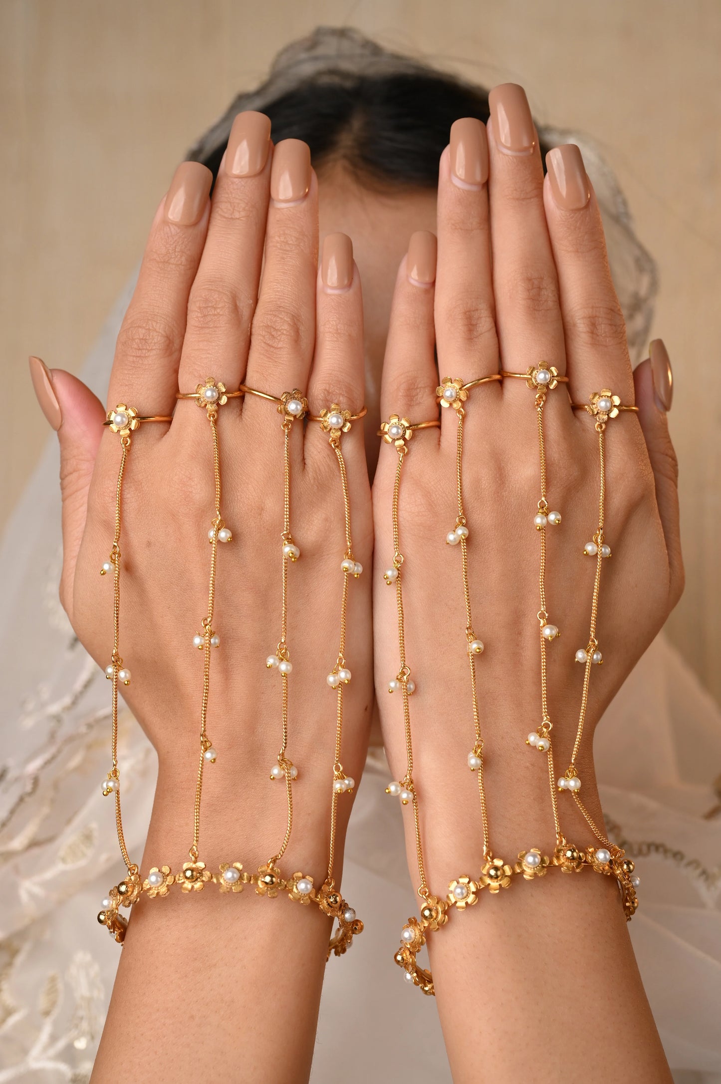 Mohini Gold Plated Haathphool