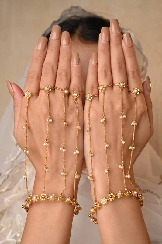 Mohini Gold Plated Haathphool