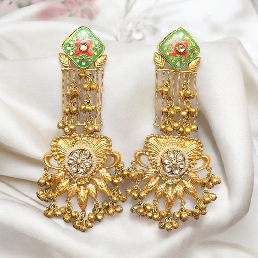 Ragini Fusion Ghungroo Earrings