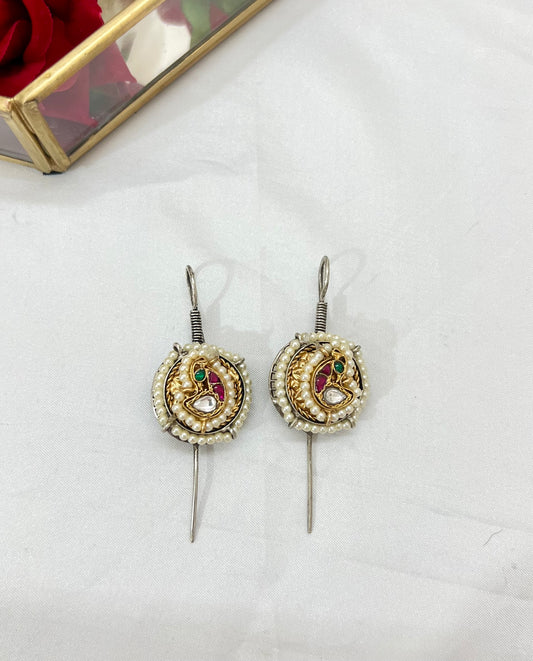 Mahi Needle Earrings