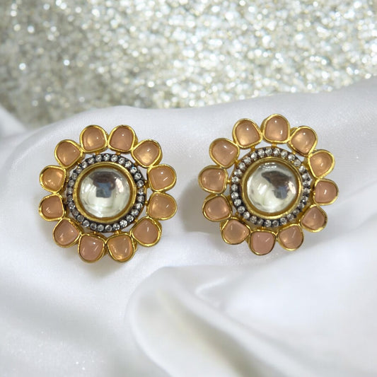 Shelly Kundan Studs