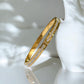 Crystal gold Plated bracelet